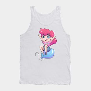 Chibi Pinkie Balloon Party Tank Top